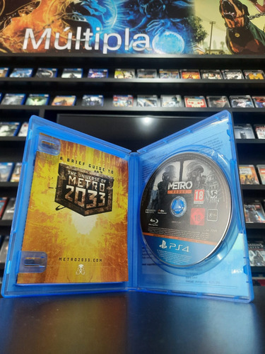 Metro Redux _ps4_ Mídia Física Original Usado (Usado)