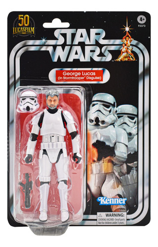 Star Wars George Lucas Traje De Stormtrooper 15cm Kenner Cd