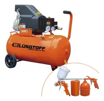 Comprar Compresor Lusqtoff 25 Lt 2 Hp 198l\u002Fmin + Accesorios