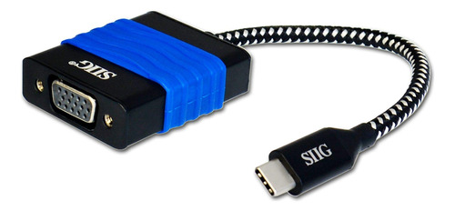 Siig Adaptador Usb Tipo C A Vga Con Compatibilidad Thunderbo