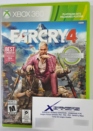 Far Cry 4 Xbox 360 Físico Usado Xgamers