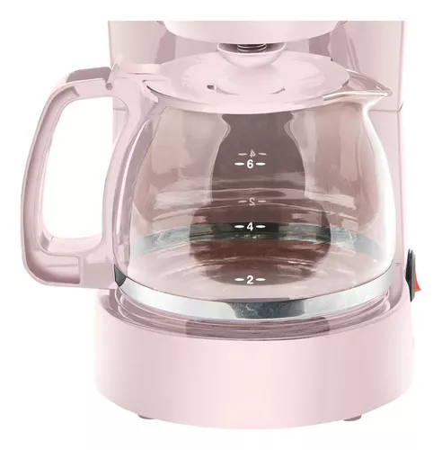 Cafetera De Goteo Taurus C6t-Ribbon Color Rosa 800 Ml