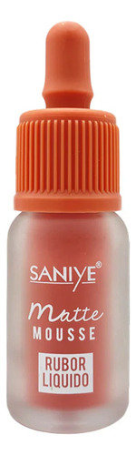 Saniye Rubor Liquido Matte Mousse Tono Del Maquillaje 2