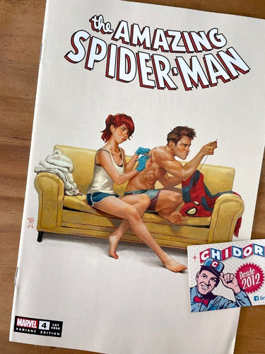 Comic - Amazing Spider-man #4 Miguel Mercado Mj Mary Jane