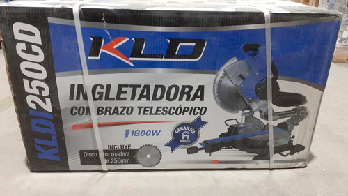 Sierra Ingletadora Kld Telescopica Circular 250mm 2000w