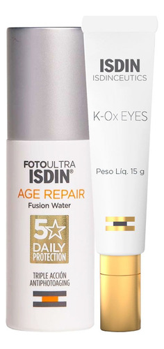Isdin Combo Isdinceutics K-ox Eyes + Fotoultra Age Repair