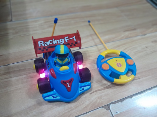 Auto Coche Fórmula 1 Racing F-1 Control Remoto Luz Y Sonido 