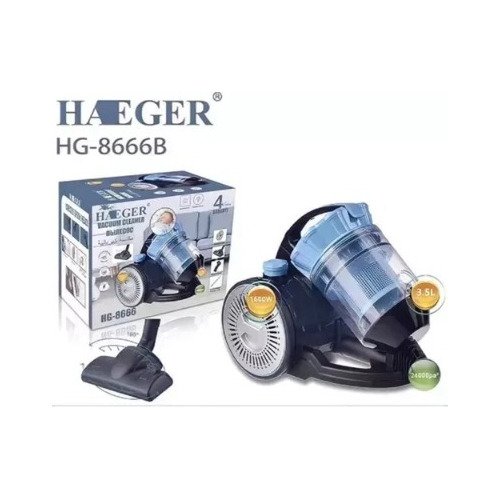 Aspiradora Eléctrica Haeger Hg-8666b 1600w 3.5 L