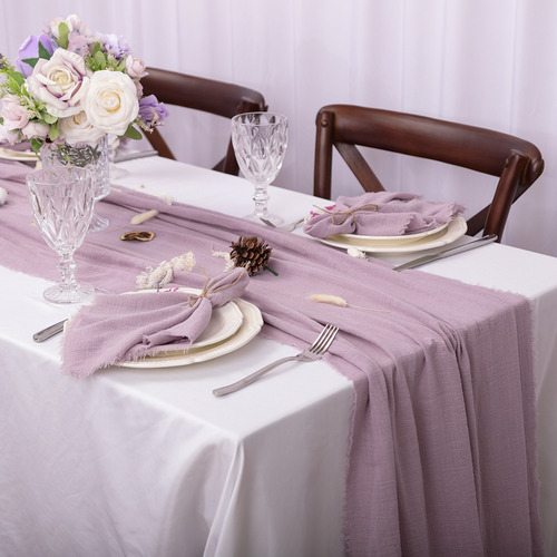 Mantel De Mesa, Mantel, Gasa, Algodón, Boda