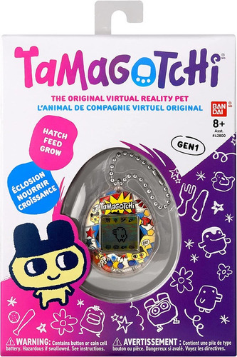 Mascota Virtual Tamagotchi Bandai - Comic Strip Multicolor