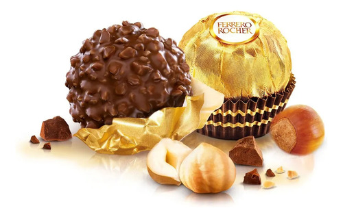 Ferrero Rocher Chocolate con Avellanas 3pz 37.5gr