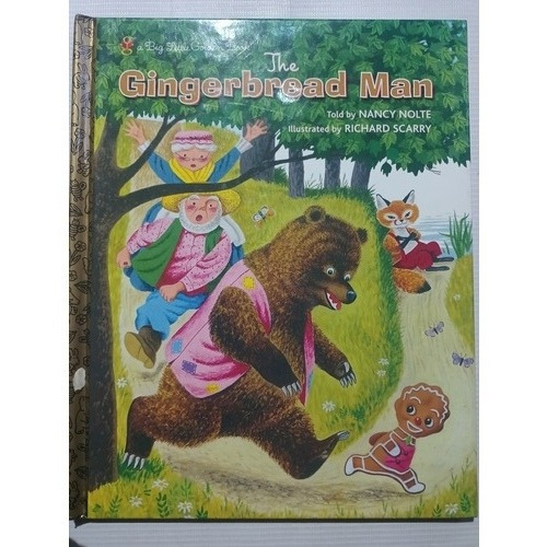 The Gingerbread Man Big Little Golden Books Inglés Jengibre 