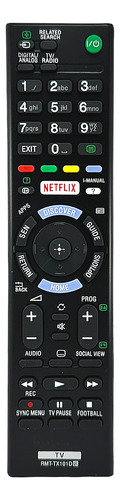 Control Compatible Sony Smart Tv Rmt-tx101d Netflix Mayoreo