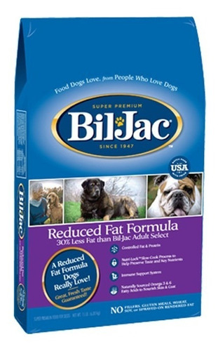 Bil Jac Reduce Fat Dog  Food 13,6kg , Despacho Gratis !!!!!!