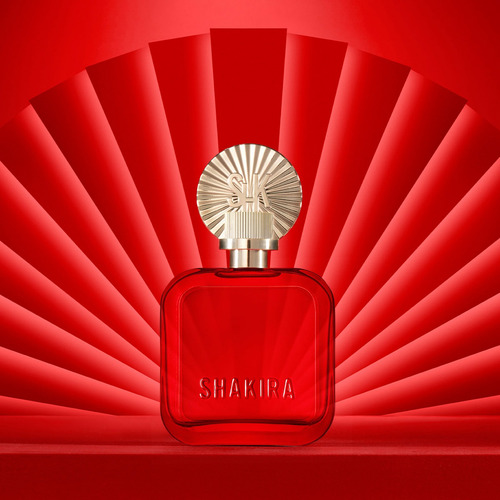 Shakira Rojo Edp 80 Ml + Deo 150 Ml 100 % Orginal
