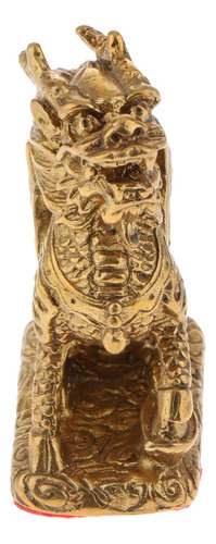 Estatua Animal De Cobre Amarillo China De Fengshui De La De
