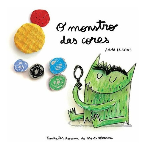 Livro O Monstro Das Cores - Infanto Juvenil, Ed. Aletria