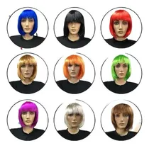 Comprar Peruca Curta Cosplay Varias Cores Festas Baladas Fantasias