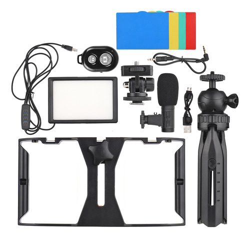 Kit De Videoconferencia Para Smartphone Andoer Rig Vlog Que