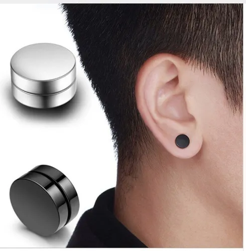 Aretes Magneticos, Piercing Sin Perfor, Pendiente, Expansor,