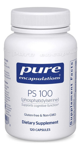 Pure Encapsulations | Ps 100 Fosfatidilserina I 120 Capsulas