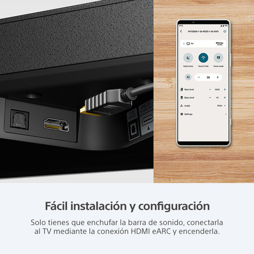 Barra De Sonido De 3.1 Canales Dolby Atmos Ht-s2000 Sony