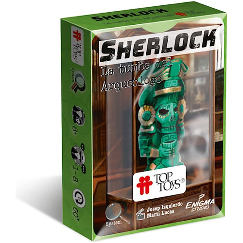 Sherlock: La Tumba Del Arqueólogo - Juego De Mesa