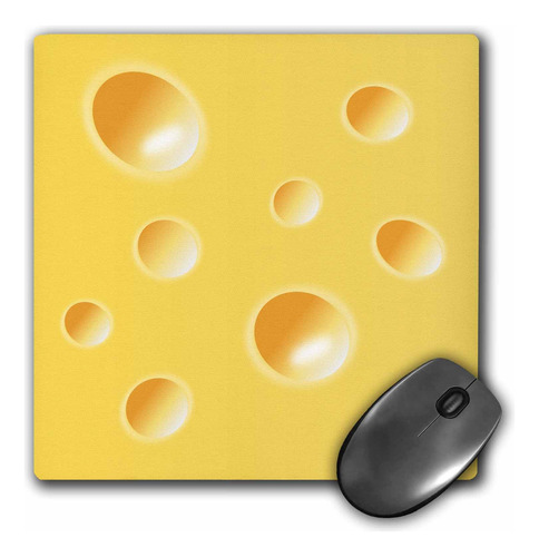 Swiss Cheese Slice Wedge Illusion Fun Silly Whimsical