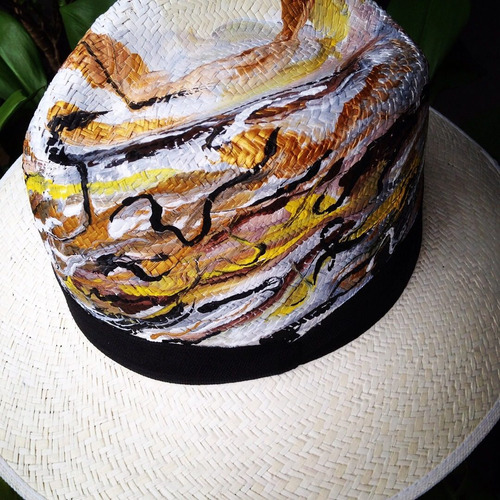 Sombrero Pintado A Mano, Diseños Exclusivos Personalizados