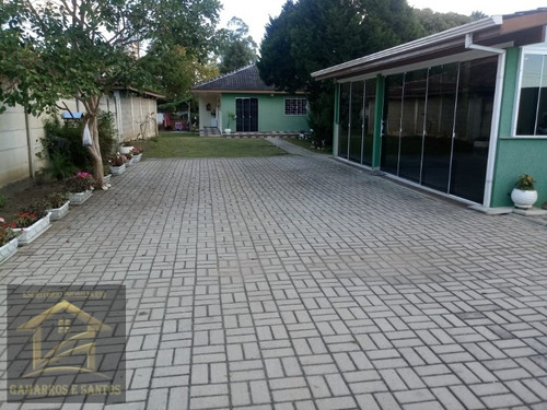 Imagem 1 de 30 de Ampla Residência Com 3 Casas E Terreno De 2.500 M² Em Quatro Barras - Ca00106 - 33862189
