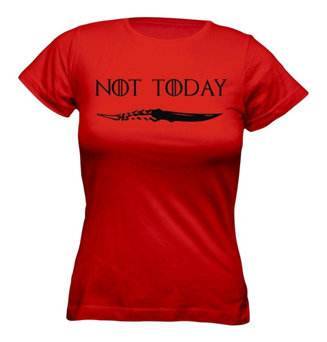 Polera De Mujer Game Of Thrones - Not Today - 