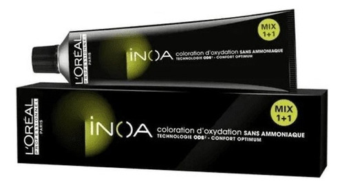  Coloração Profissional Inoa Loreal 60g - Todas As Cores Tom 7,0 Louro