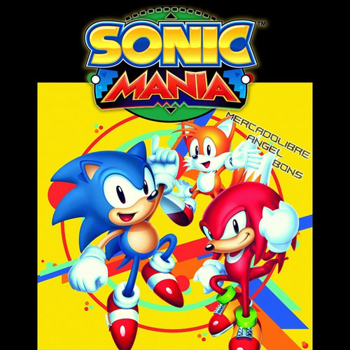 2x1 Sonic Mania + Sonic The Hedgehog 4 Collection 1 Y 2 Pc   (Reacondicionado)