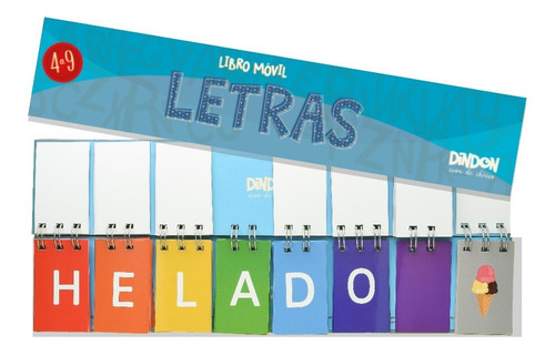 Imagen 2 de 7 de 4 Libros Móviles Para Aprender A Leer Y Escribir Jugando