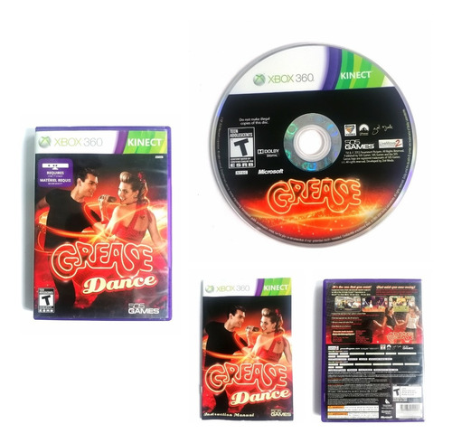 Grease Dance Xbox 360 Kinect (Reacondicionado)