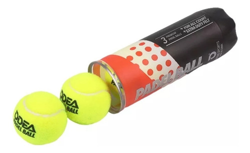 Bola Padel Odea Pack Com 06 Tubos Com 03 Bolas Cada