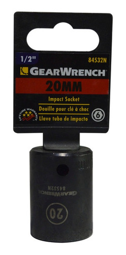 Dado Impacto De 1/2 6 Puntas De 7/16pLG Gw 84501n