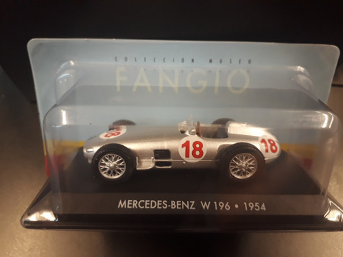 Colección Fangio Ixo Salvat Esc 1 43 Mercedes W196 11cm 1954