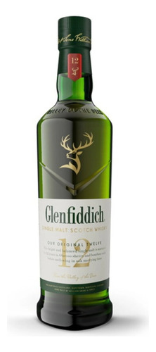 Whisky 12 Glenfiddich Pm Single Malt 750ml