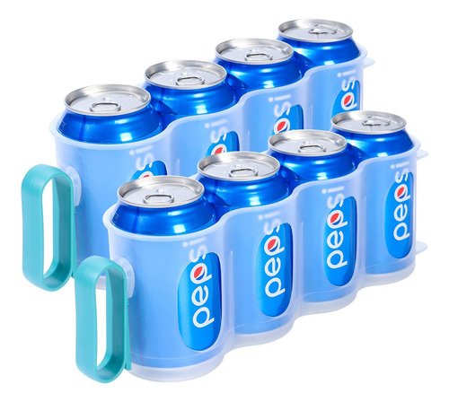 Organizador Portátil De Latas De Refresco Para Refrigerador,