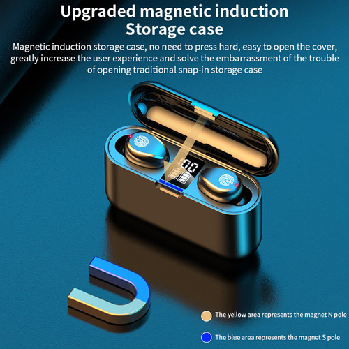 Auriculares Bluetooth Con Reducción De Ruido, Estéreo Hifi,