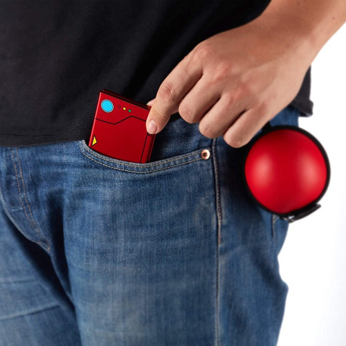 Case De Juegos De Nintendo Switch, Pokémon, Pokédex Clásico Rojo