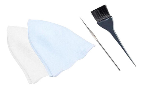 2 Piezas De Silicona Para Teñir El Cabello Con Gancho