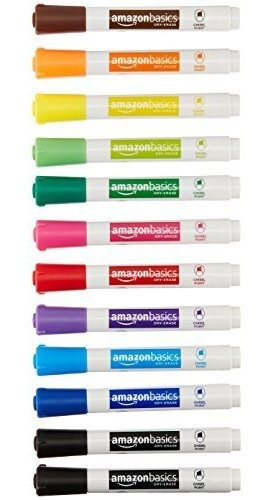 Amazonbasics Borrado En Seco Marcadores Tablero Blanco - Baj