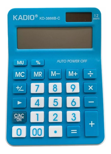 Calculadora Kadio Kd-3866b