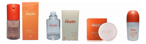 Kit Natura Mujer Kaiak Roll On + Jabón + Deo Con Respuesto