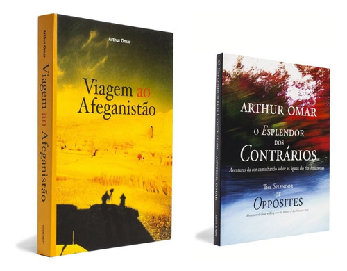 Kit De Livros: Viagem Ao Afeganistão & O Esplendor Dos Contrários, De Arthur Omar (duas Obras Fotográficas Fascinantes Sobre Uma Zona De Catástrofe De Guerra E De Paisagens Amazônicas) Cosac Naify