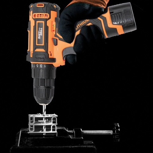 Imagen 8 de 10 de Taladro Atornillador Inalambrico 16.8v Recargable Eléctrico