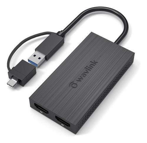 Usb 3.0 Y Usb C A Hdmi Dual Display Wavlink Adaptador