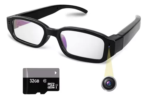 Gafas camara wifi FULL HD con memoria 32GB + IP22 impermeable